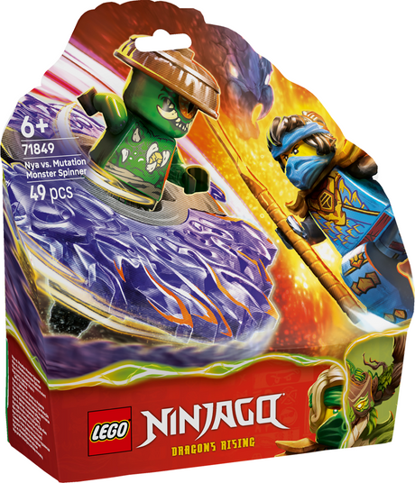 LEGO Ninjago Nya vs. Mutation Monster Spinner 71849L
