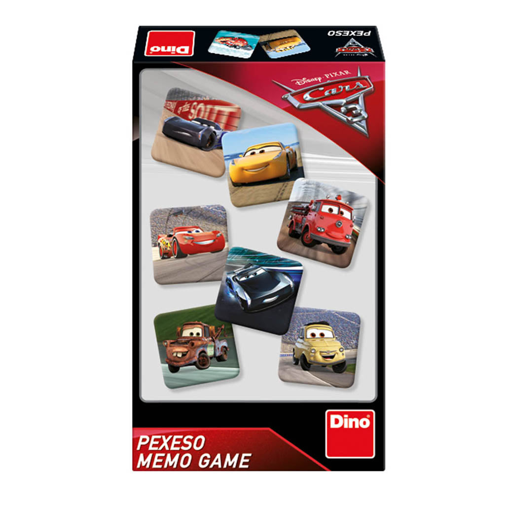 Dino Board Games Memo Cars 3 62193D