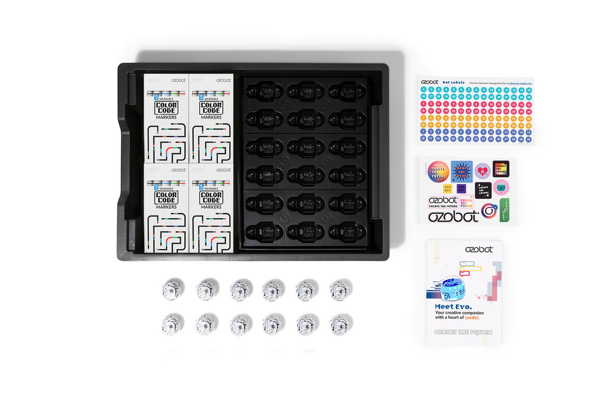 Ozobot Evo Classroom Kit 12 Bots OZO-051210-01-03
