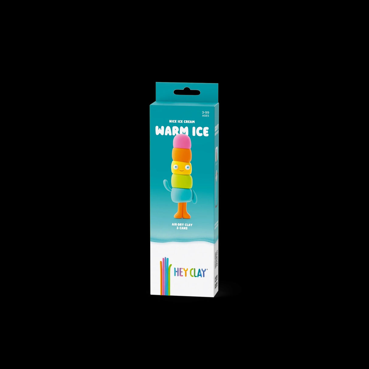 HEY CLAY Modeling Clay 3 Pieces: Warm Ice 30145E