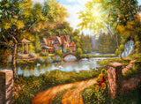 Ravensburger Puzzle 500 pc Country House 12000218V