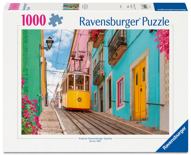 Ravensburger Puzzle 1000 Pieces: The Lisbon Tram 12001913V