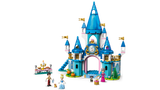 LEGO Disney Cinderella and Prince Charming's Castle 43206L
