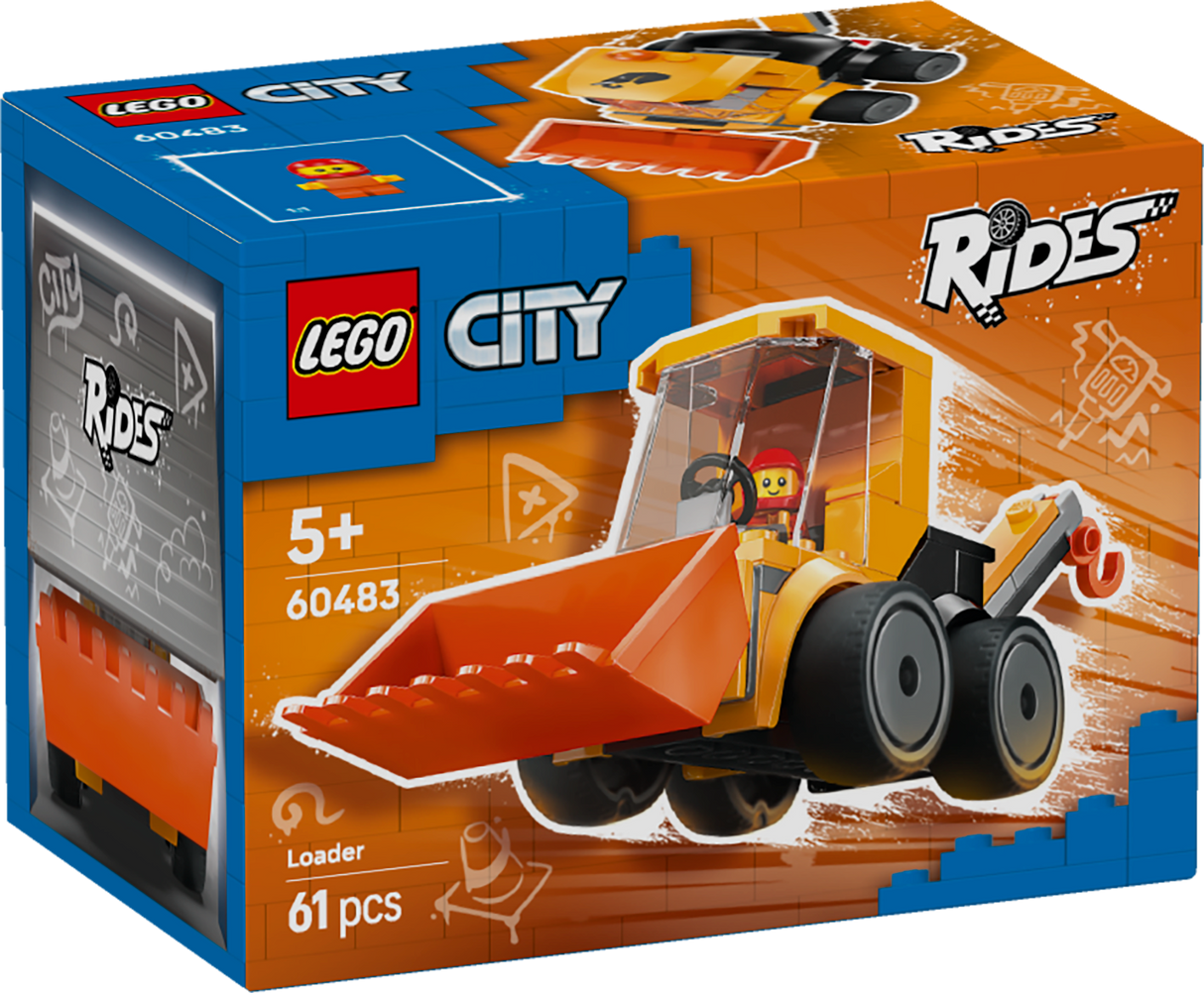 LEGO City Rides – Construction Loader 60483L