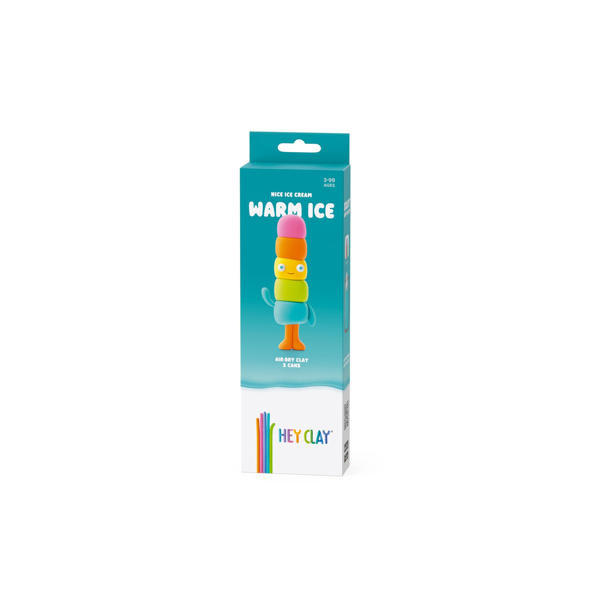 HEY CLAY Modeling Clay 3 Pieces: Warm Ice 30145E