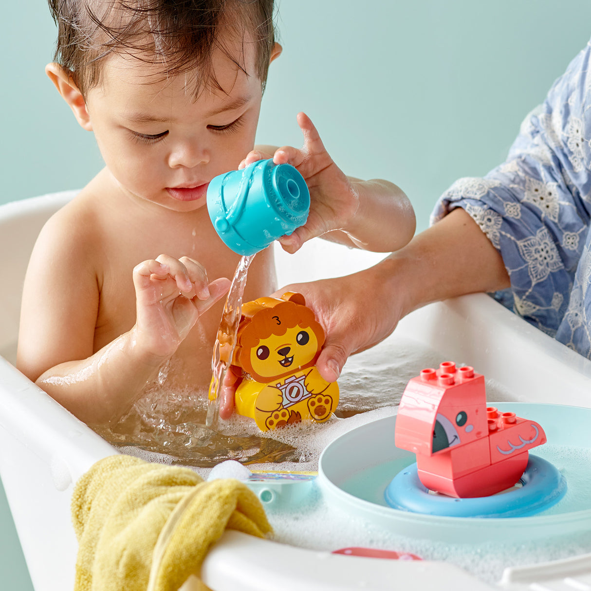 LEGO DUPLO Bath Time Fun: Floating Animal Island 10966L