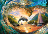 Ravensburger Puzzle 1000 Pieces: Sunset Splash 12001711V