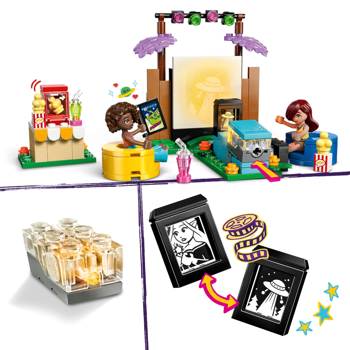 LEGO Friends Friendship Movie Night 42642L