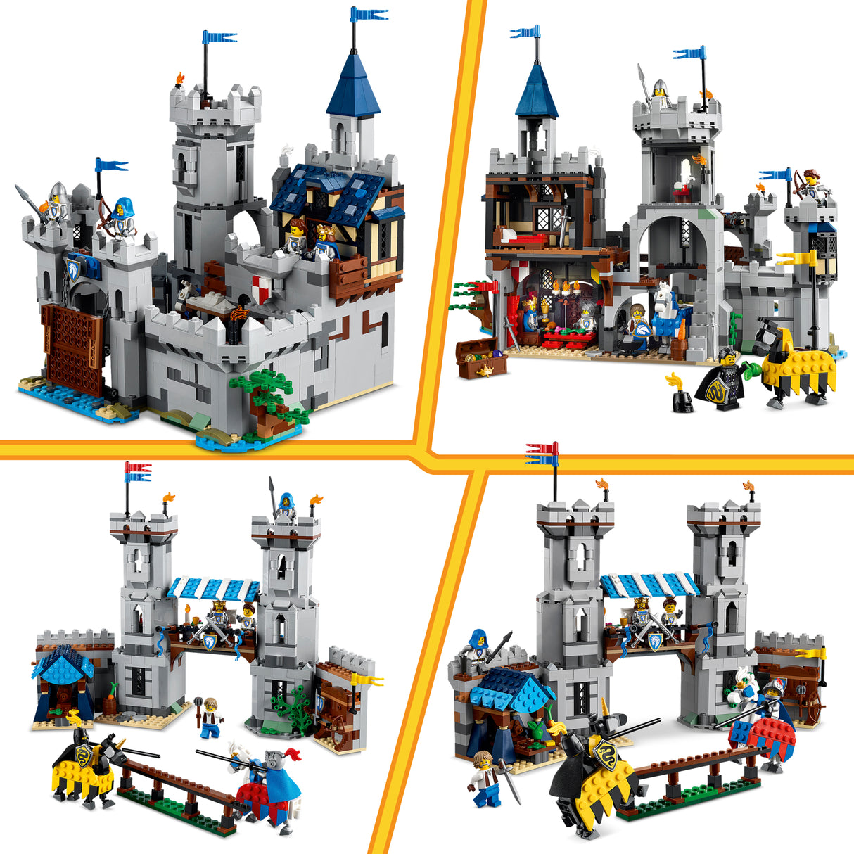 LEGO Creator Medieval Horse Knight Castle 31168L