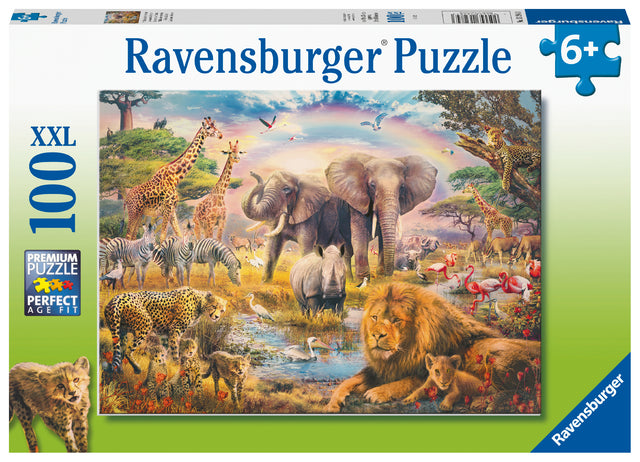 Ravensburger Puzzle 100 pc Primitive Nature 132843V