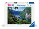 Ravensburger Puzzle 1000 pc Norwegian Fjords 12000475V