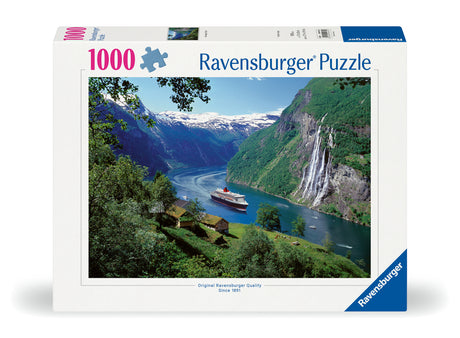 Ravensburger Puzzle 1000 pc Norwegian Fjords 12000475V