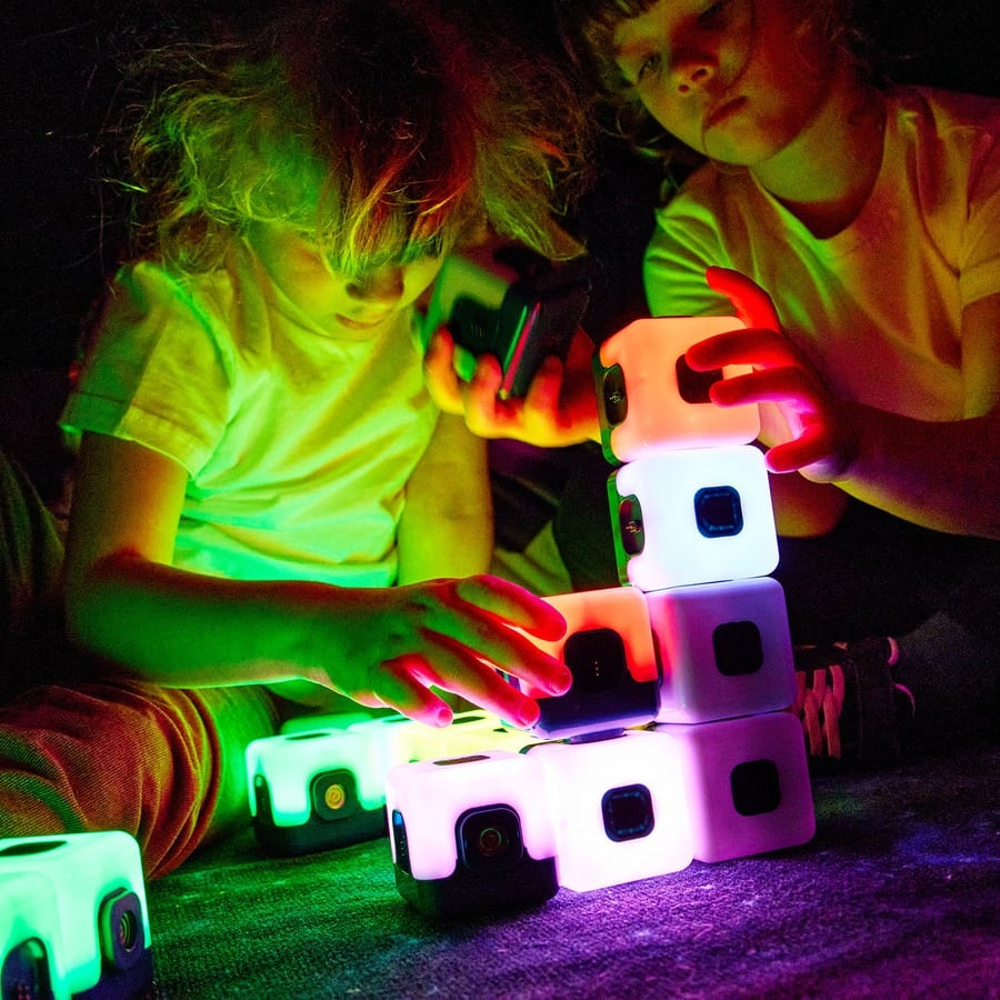 TTS Glow Sequencing Cubes EL47499B
