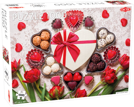 Tactic Puzzle 1000 pc Sweets 58277T