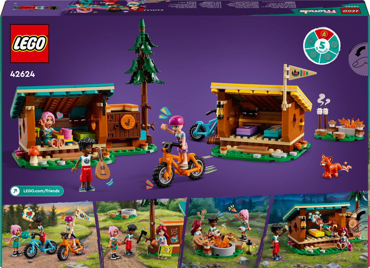 LEGO Friends The comfortable cabins of the adventure camp 42624L