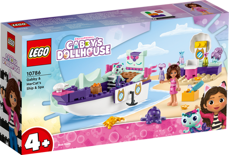 LEGO Gabby´s Dollhouse Gabby & MerCat's Ship & Spa 10786L