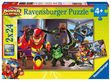 Ravensburger Puzzle 2x24 pc Power Players 051908V