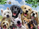 Ravensburger XXL Puzzle 300 pc Delighted Dogs  132287V