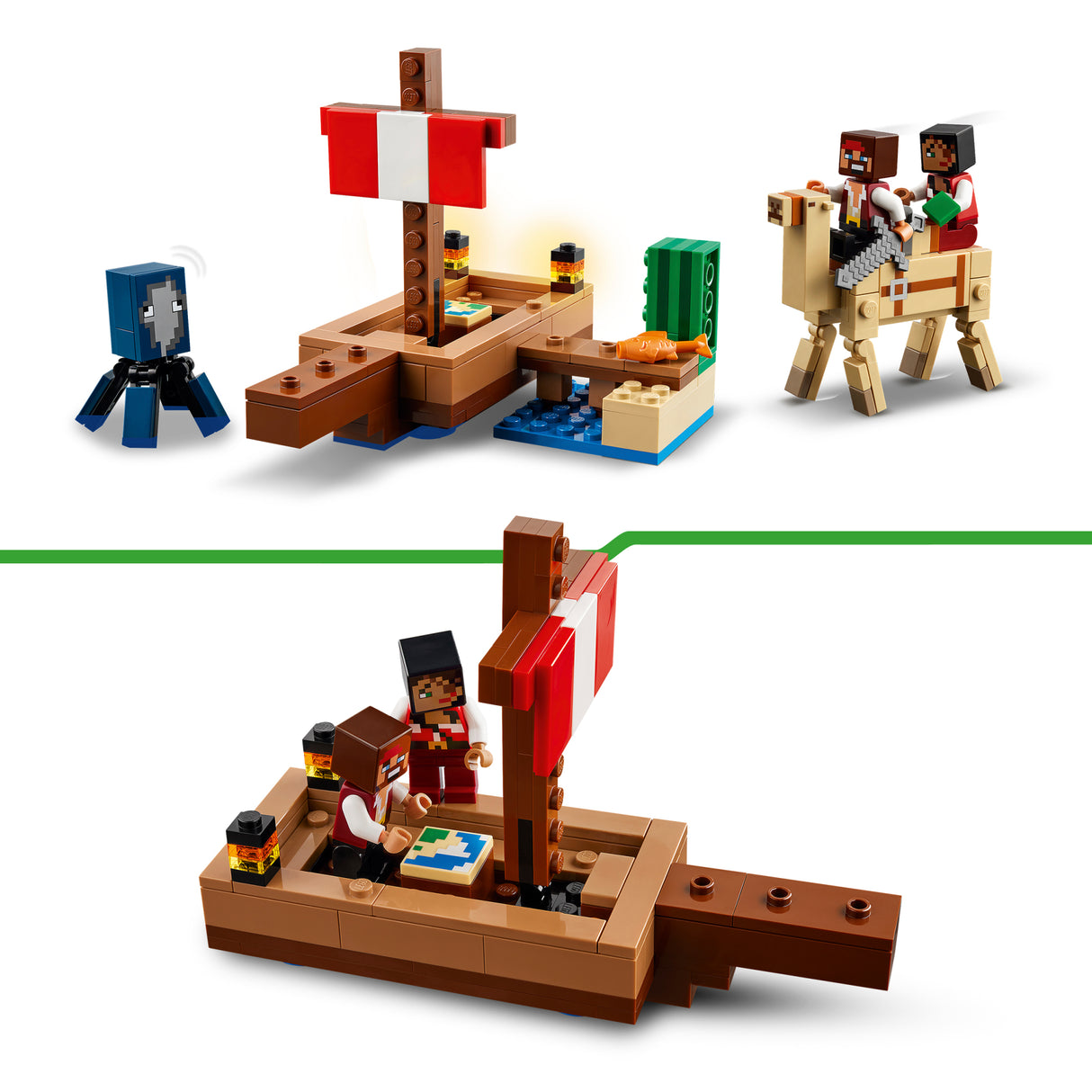 LEGO Minecraft The Pirate Ship Voyage 21259L