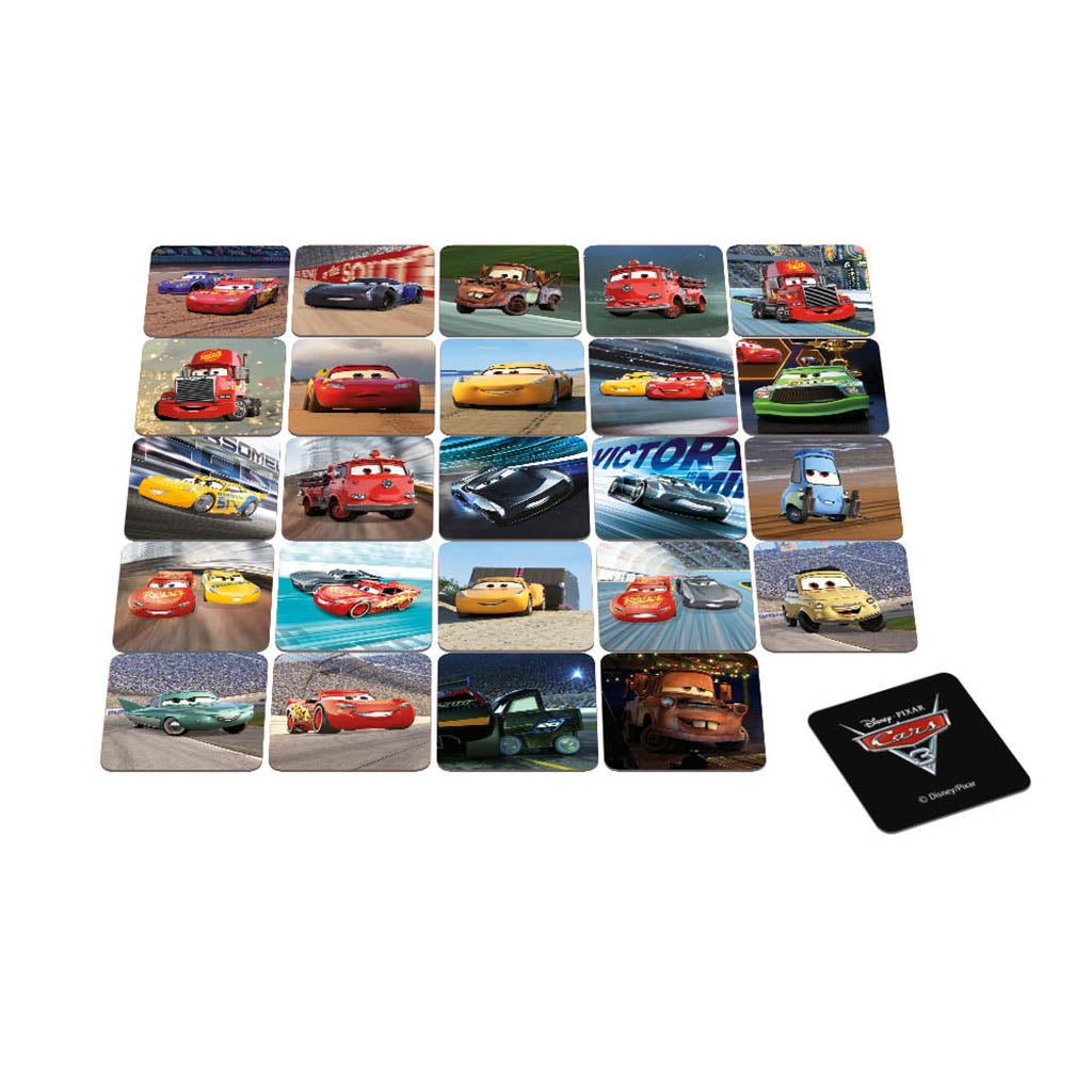 Dino Board Games Memo Cars 3 62193D