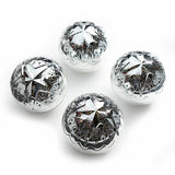 TTS Super Shiny Silver Sensory Balls 4pk EY06325B