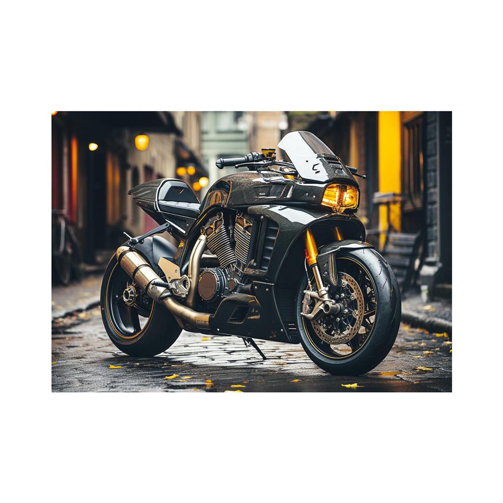 Dino Puzzle 500 pc Motorcycle 50277D