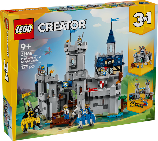 LEGO Creator Medieval Horse Knight Castle 31168L