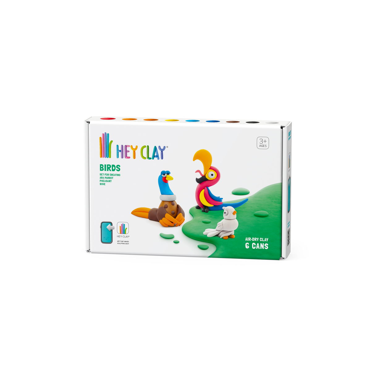 HEY CLAY Modeling Clay Birds Selection 60025E