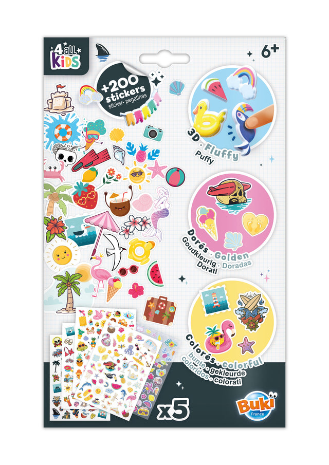 Buki Sticker Pack - Summer FK018I