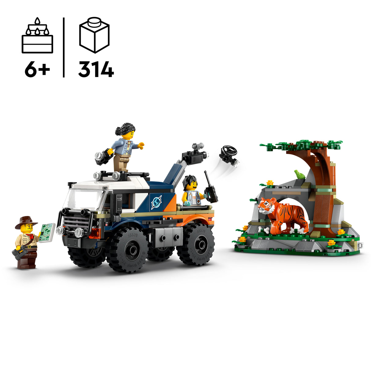 LEGO City Jungle Explorer Off-Road Truck 60426L