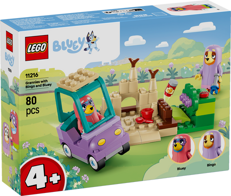 LEGO Bluey Grannies with Bingo and Bluey 11216L