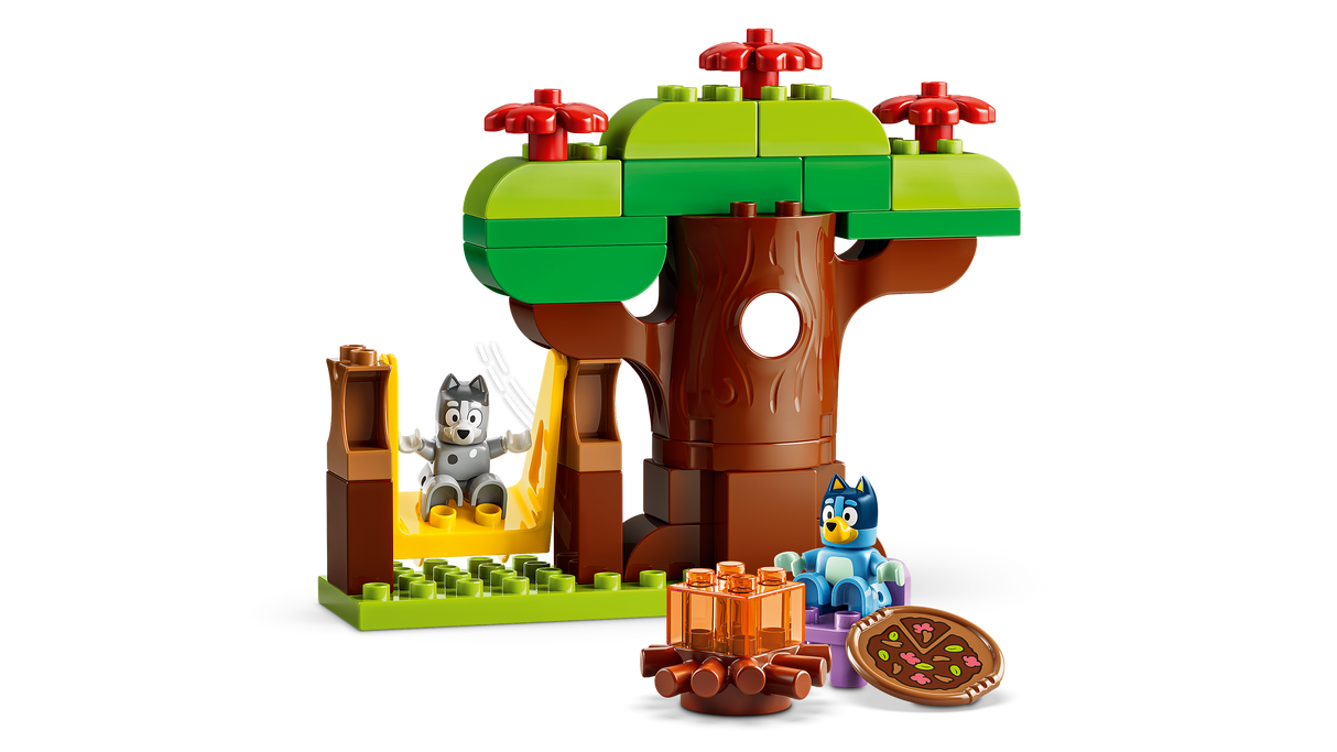 LEGO DUPLO Bluey Pizza Girls with Muffin and Bluey 10469L
