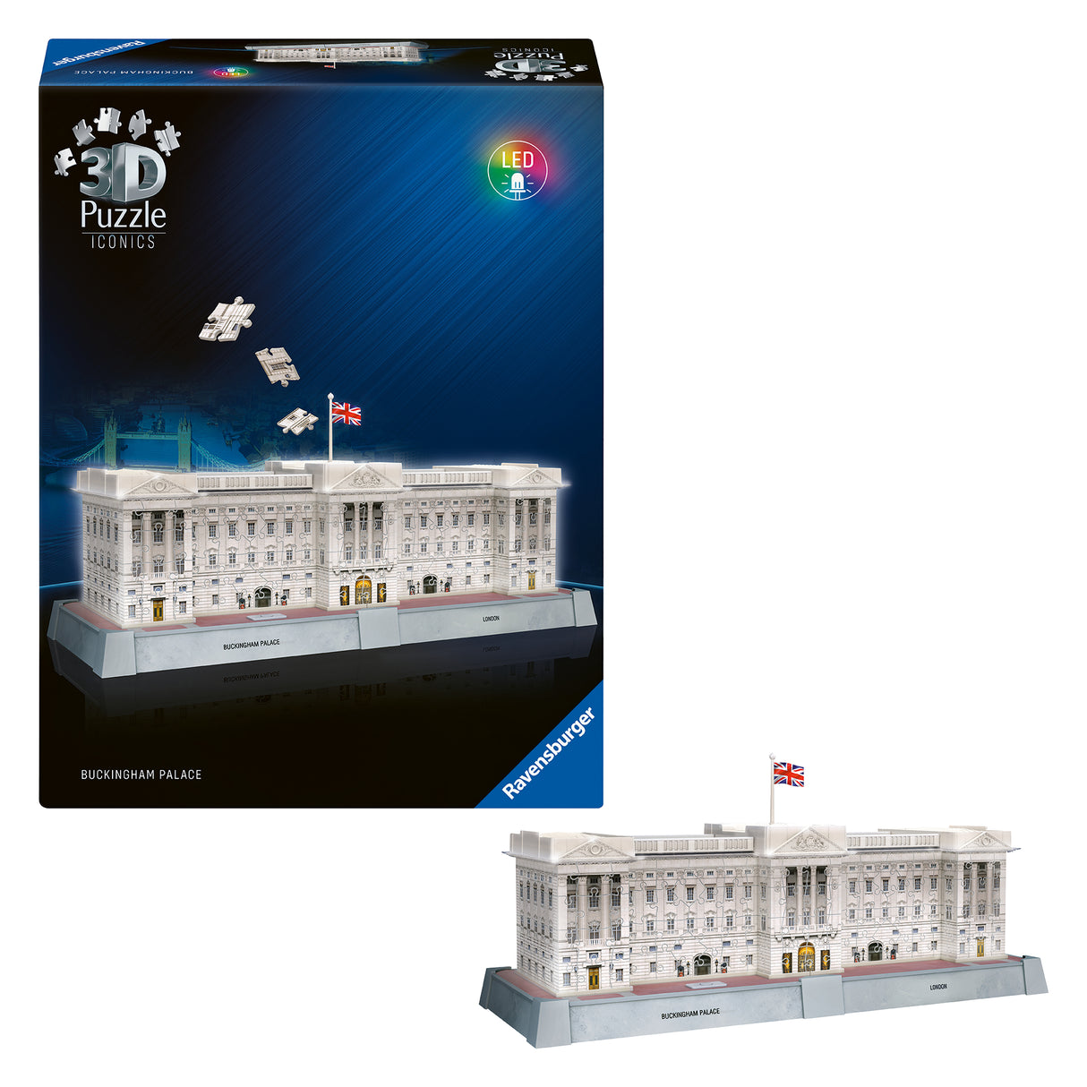 Ravensburger 3D Puzzle With LED Light: Buckingham Palace 12008031V