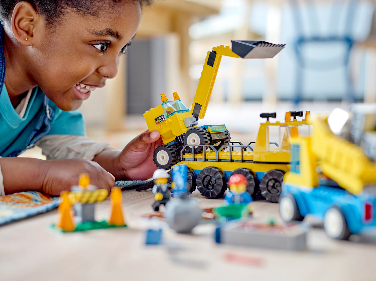 LEGO City Construction Trucks and Wrecking Ball Crane 60391L