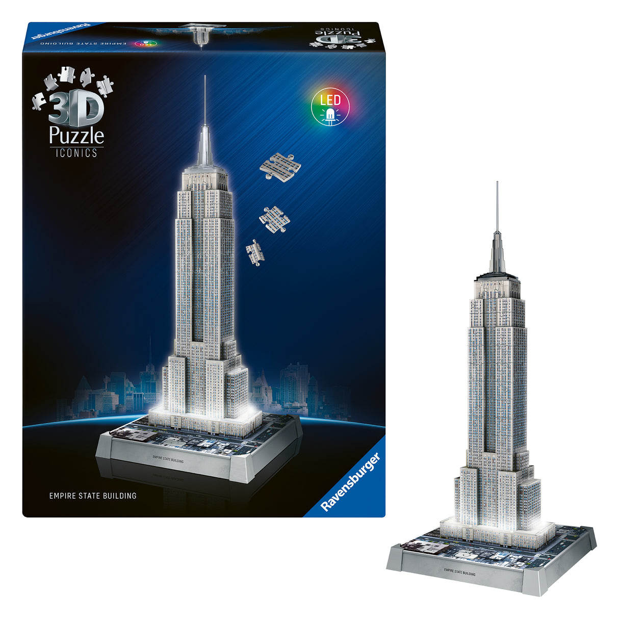 Ravensburger 3D Puzzle With LED Light: Empire State Building 12008026V